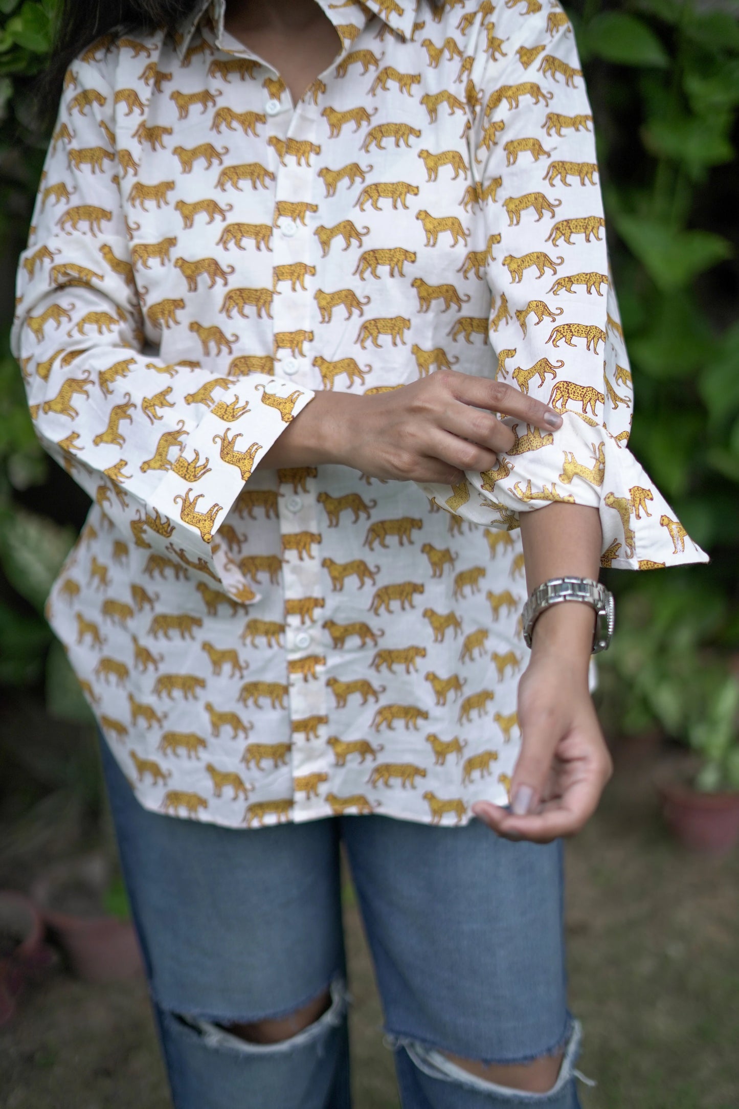 Leopord Print Shirt
