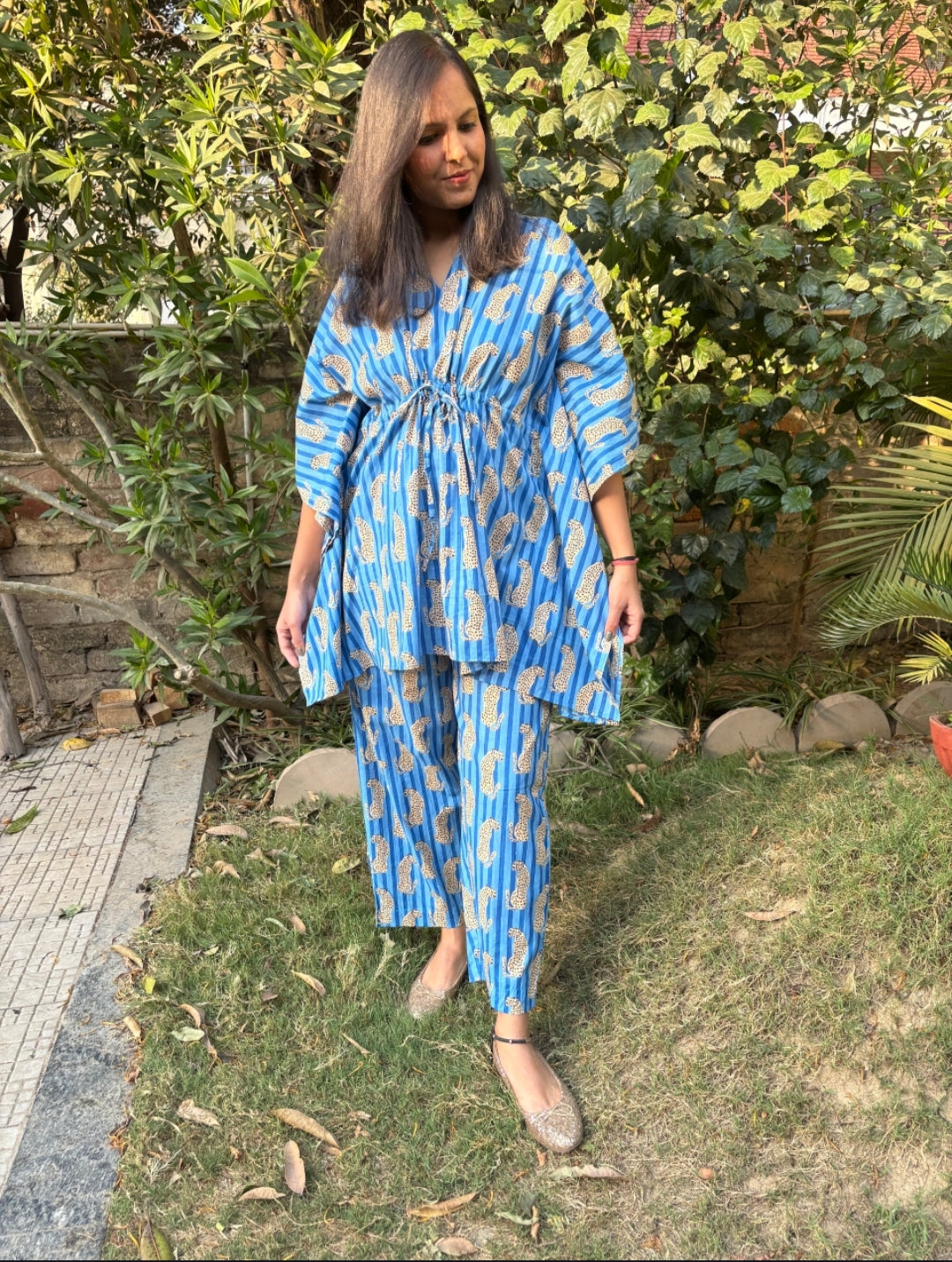 Neelima Kaftan Co-ord Set