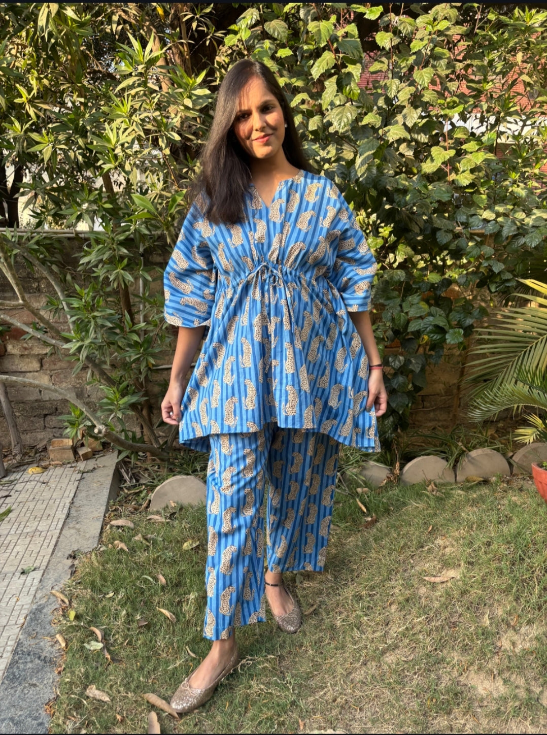 Neelima Kaftan Co-ord Set