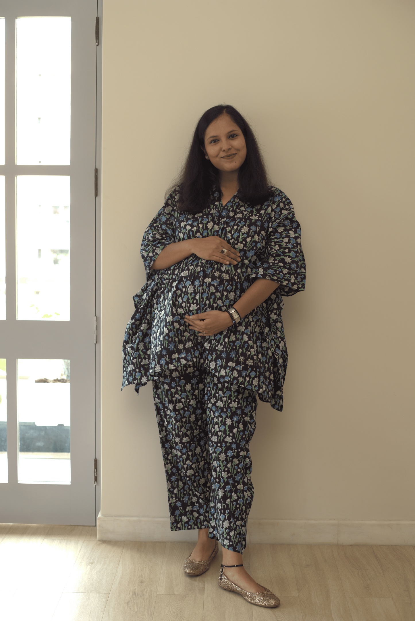 Midnight Bloom Co-ord Set