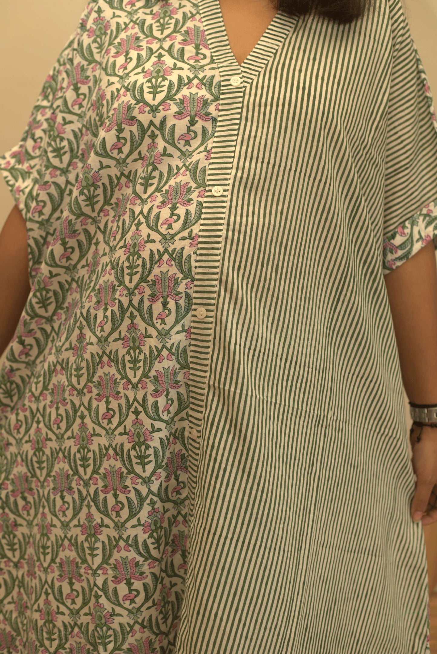 Meadow Mist Kaftan Dress