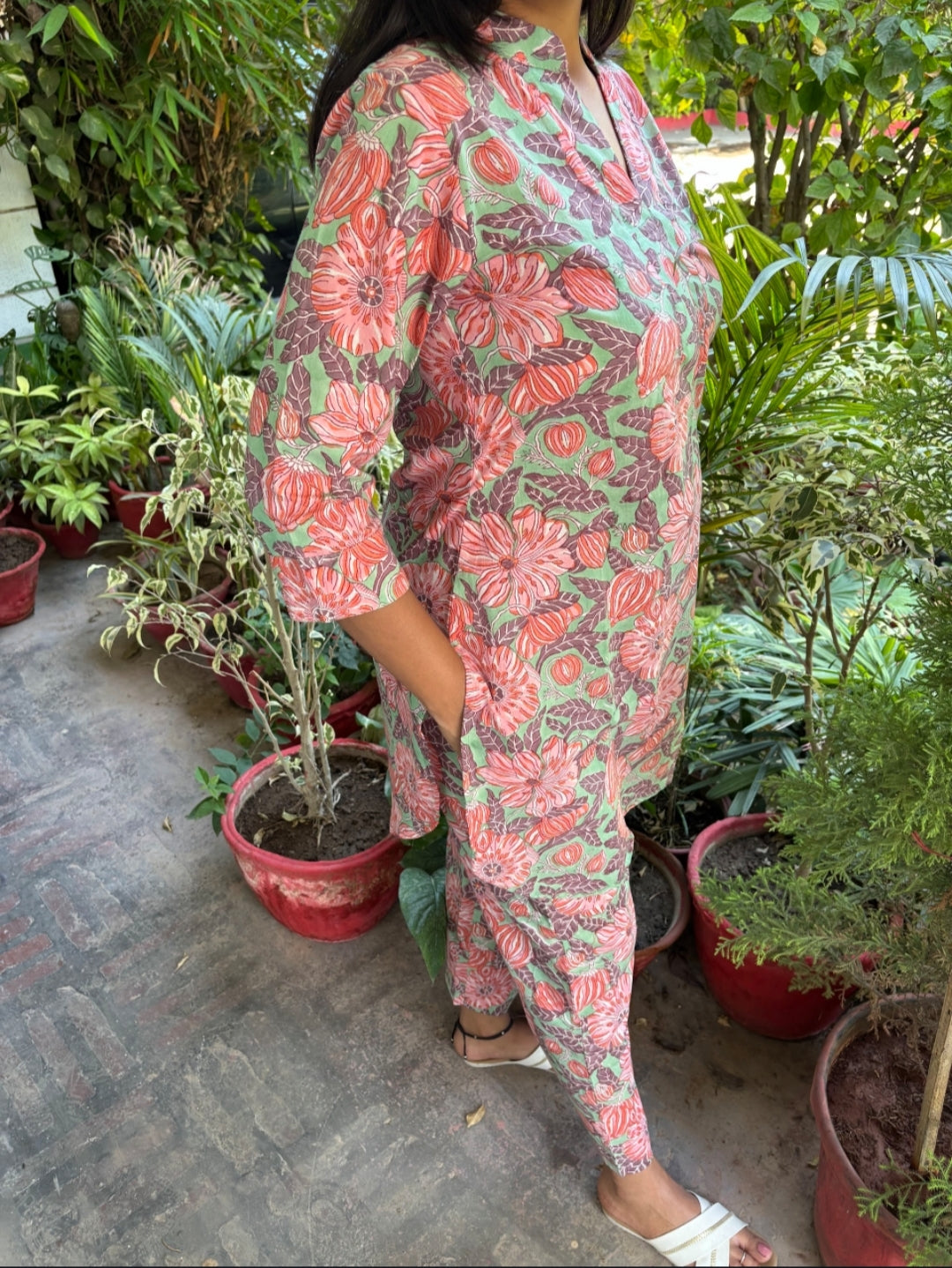 Basanta Cotton Co-ord Set