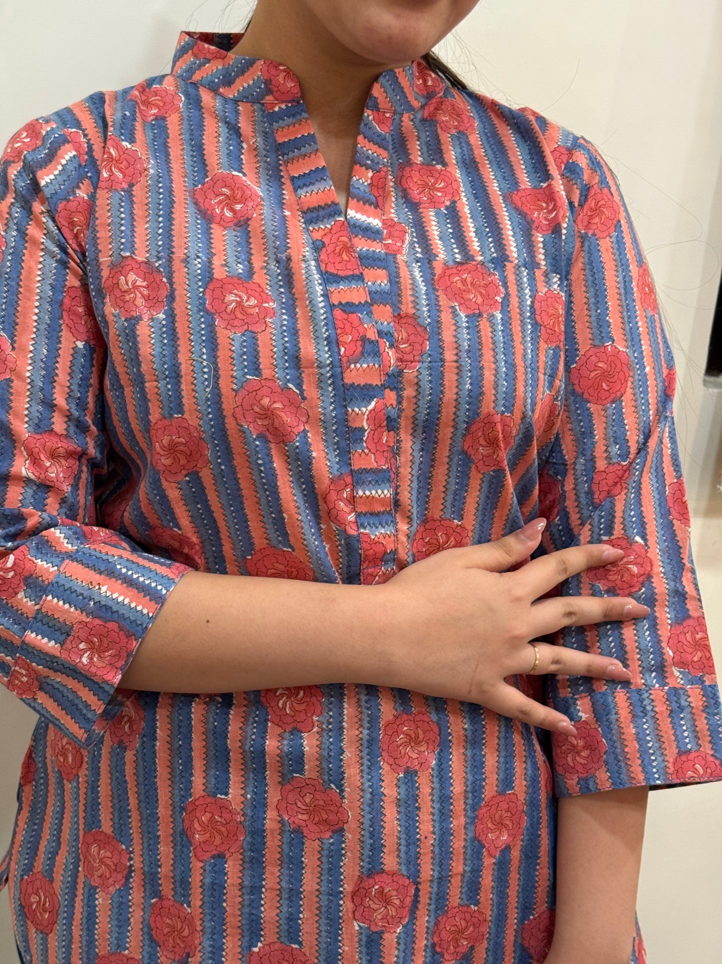 Gulaabo Stripe Short Kurti