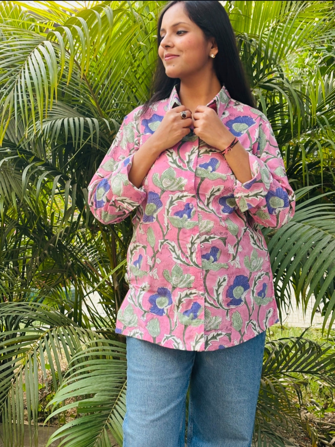 Pink Bloom Shirt