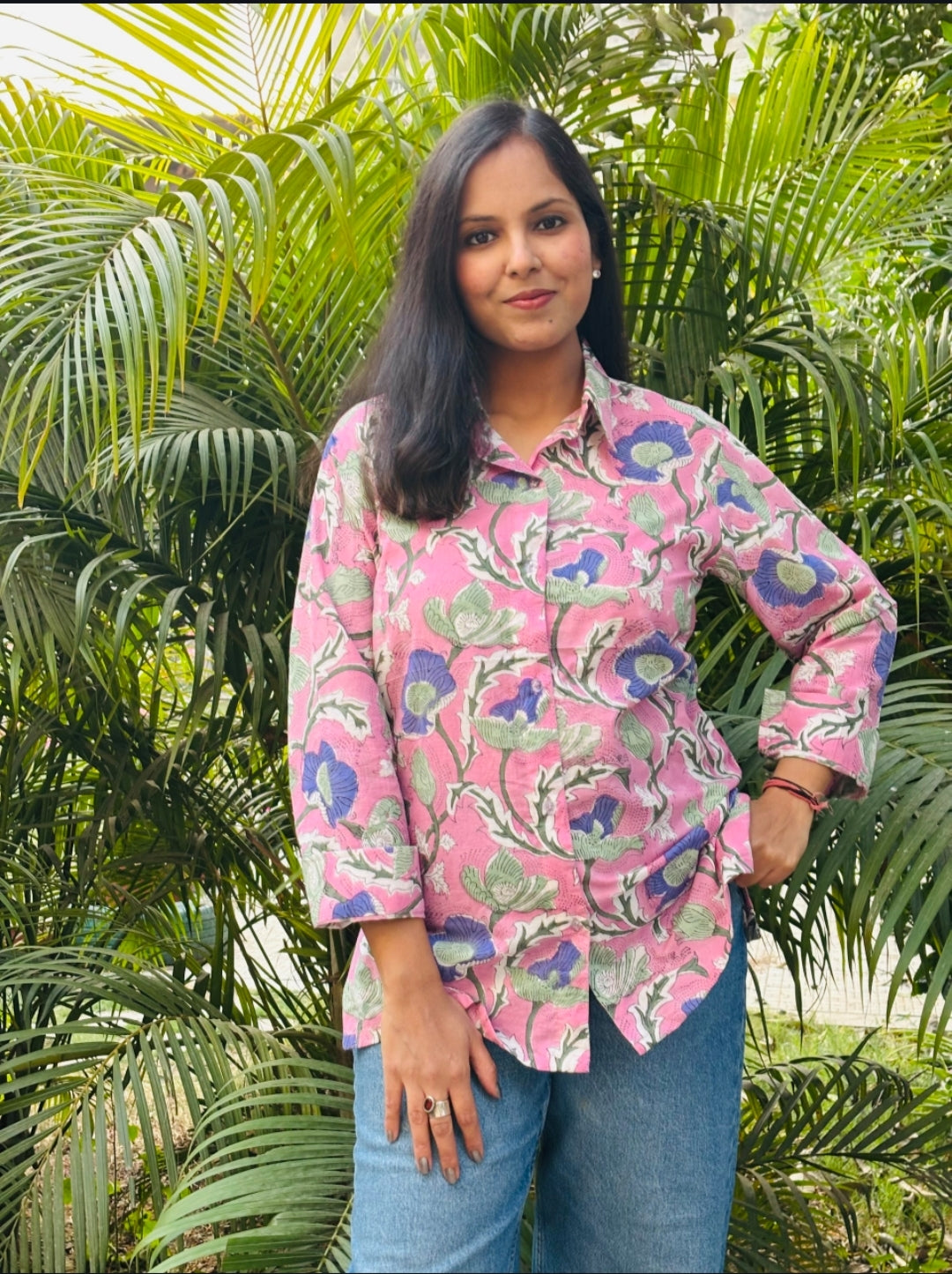 Pink Bloom Shirt