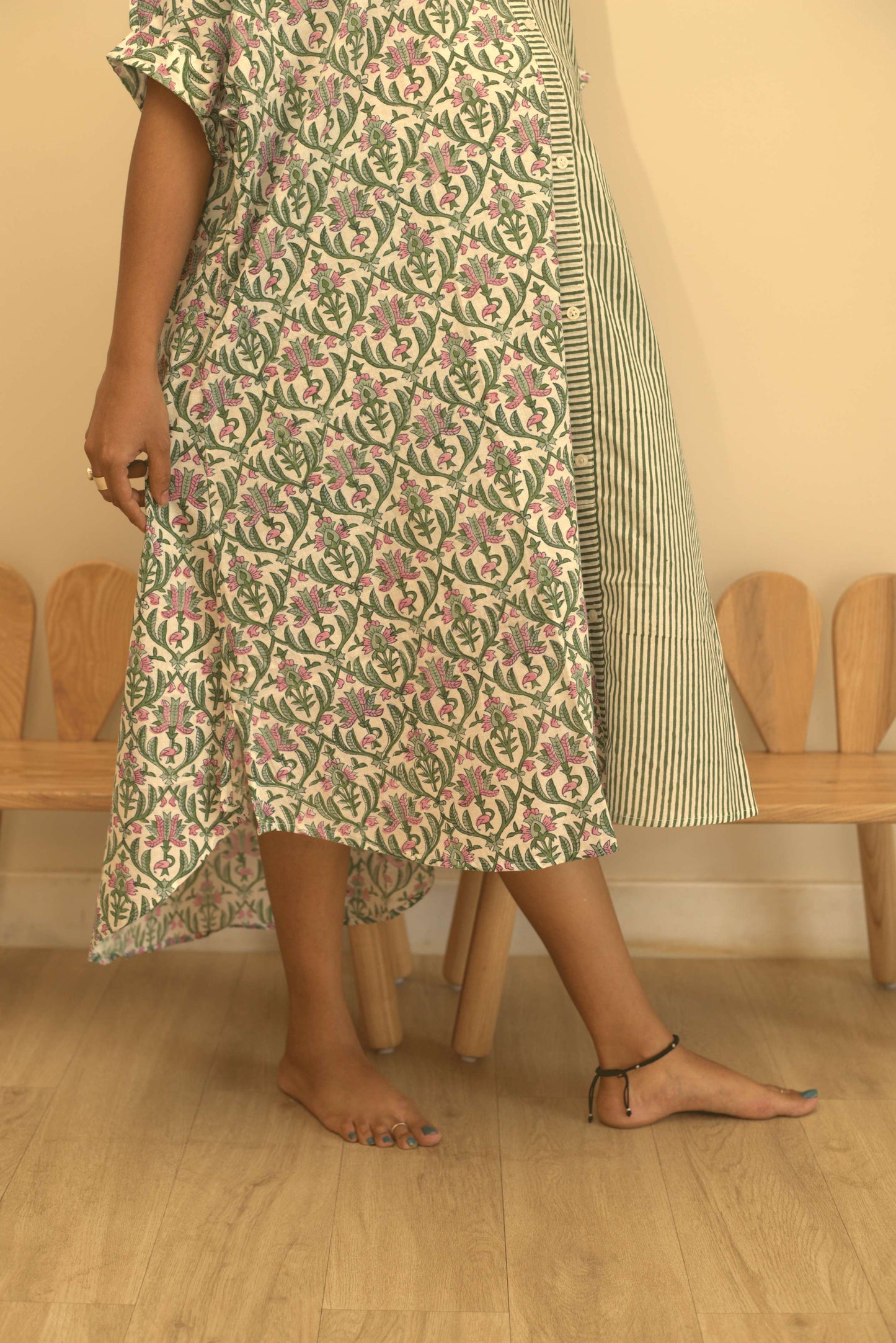 Meadow Mist Kaftan Dress